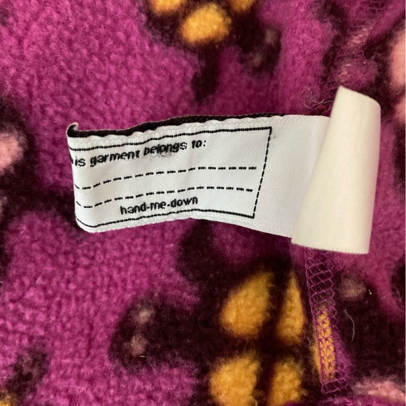 Patagonia Purpley-pink Turtle Fleece Vest - Picture 3 of 8